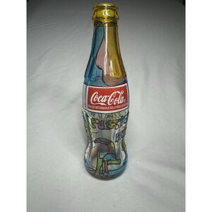 Vintage Coca-Cola Bottle 1995 Stained Glass from Puerto Rico‎ Collection